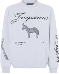 Jacquemus - Embroidered Le Paysan Hoodie - Lyst