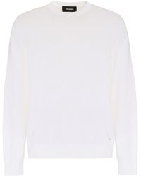 DSquared² - Pullover girocollo in cotone - Lyst
