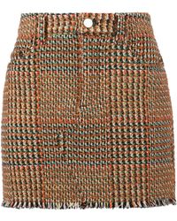 Stella McCartney - Wool Mini Skirt - Lyst