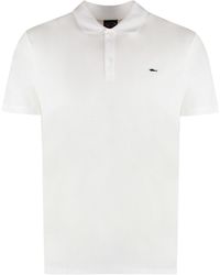 Paul & Shark - Cotton-Piqué Polo Shirt - Lyst