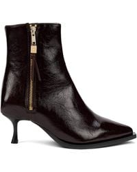 Ganni - Ankle Boot With Low Heel - Lyst