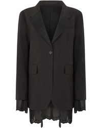 Our Legacy - Jacket Reversible Linen Soot Techflax Blazers - Lyst