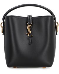 Saint Laurent - Mini borsa a secchiello Le 37 - Lyst