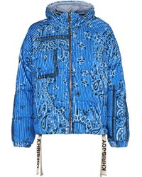 Khrisjoy - Puff Bandana Corduroy Hooded Down Jacket - Lyst