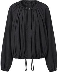 TOTEME - Light Jacket With Adjustable Drawstring - Lyst