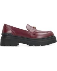 Pinko - Mocassini Mia in pelle - Lyst