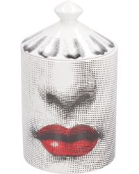 Fornasetti Candela profumata Bacio, 300g - Bianco