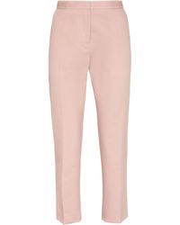 Marni Pantaloni sartoriali in cotone e lino - Rosa