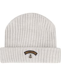 Paul & Shark - Ribbed Wool Beanie - Lyst
