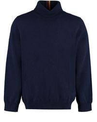 Paul Smith - Luxurious Cashmere Turtleneck Sweater For Fw23 - Lyst