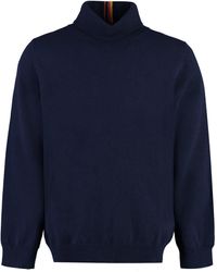 Paul Smith - Luxurious Cashmere Turtleneck Sweater For Fw23 - Lyst