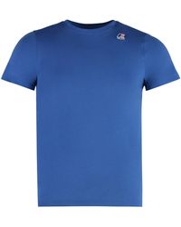 K-Way - Edouard Cotton Crew-Neck T-Shirt - Lyst
