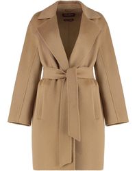 Max Mara - Wool And Cashmere Coat - Lyst