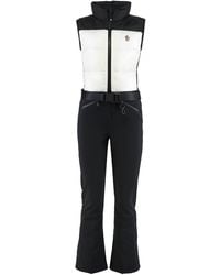 Moncler - Completo da sci imbottito in piuma - Lyst
