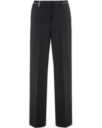 Peserico - Virgin Wool Pants - Lyst