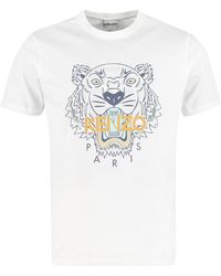kenzo t shirt white tiger 