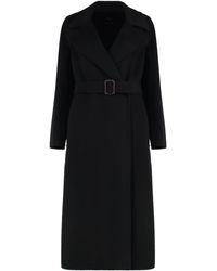 Weekend by Maxmara - Cappotto doppiopetto Manu in lana vergine - Lyst