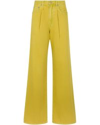 R13 - Wide Leg Jeans - Lyst