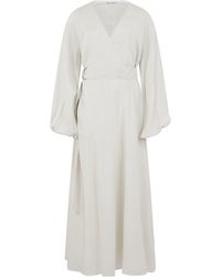 Veronica Beard - Maxi Dress With Long Sleeves - Lyst