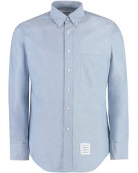 Thom Browne - Classic Oxford Cotton Button-Down Shirt - Lyst