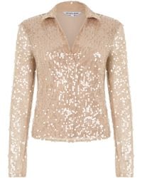 Veronica Beard - Blouse With Sequins - Lyst