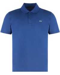 Paul & Shark - Cotton Piqué Polo Shirt - Lyst