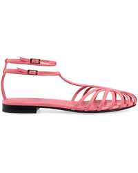 ALEVI - Elena Leather Ballet Flats - Lyst