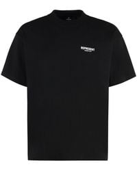 Represent - Cotton Crew-Neck T-Shirt - Lyst