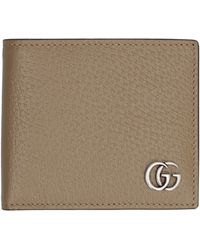Gucci - Marmont Leather Flap-over Wallet - Lyst