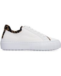 fendi force canvas sneaker