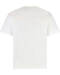 Palm Angels - Cotton Crew-Neck T-Shirt - Lyst