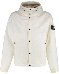 Stone Island - Techno Fabric Jacket - Lyst