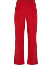 Vince - High-Waisted Cropped Flare Pants - Lyst