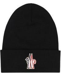 Moncler - Wool Cap - Lyst