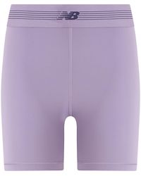 New Balance - Elastic Sports Shorts - Lyst