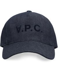 A.P.C. - Logo Baseball Cap - Lyst