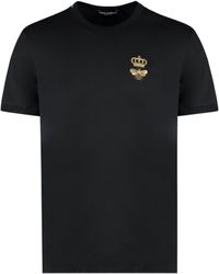 Dolce & Gabbana - Cotton T-Shirt - Lyst