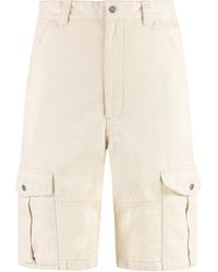 Isabel Marant - Enory Cotton Cargo-shorts - Lyst