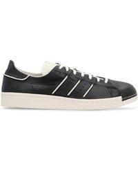 Y-3 - Sneakers low-top Superstar in pelle - Lyst