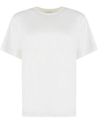Vince - Cotton Crew-Neck T-Shirt - Lyst