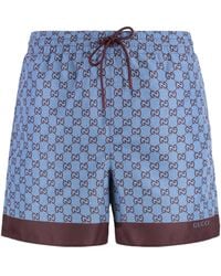 Gucci - Nylon Swim Shorts - Lyst