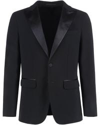 DSquared² - Miami Virgin Wool Two-Pieces Suit With Satin Lapels - Lyst