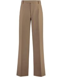 Gucci - Fluid Drill Trousers - Lyst