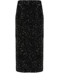 Vince - Midi Skirt With Sequins - Lyst