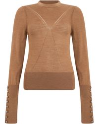 Rabanne - Crewneck Sweater - Lyst
