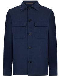 Slowear - Camicia oversize in misto lana - Lyst
