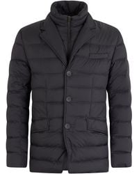Herno - Quilted Shawl-Collar Winter Jacket For - Lyst