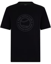 BOSS - Cotton T-Shirt With Print - Lyst
