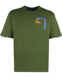 K-Way - Fantome Cotton Crew-Neck T-Shirt - Lyst