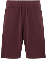 Roberto Collina - Sponge Bermuda With Drawstring - Lyst